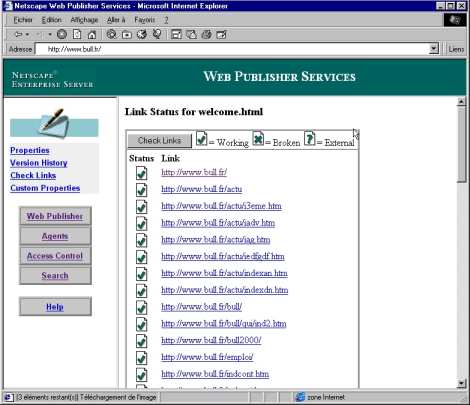 Vrification de l'tat des liens... (29303 octets)